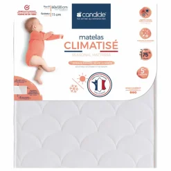 Matelas climatisé | Blanc