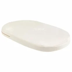Matelas ovale pour berceaux Lola et Emil en coton bio | Blanc