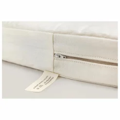Matelas ovale pour berceaux Lola et Emil en coton bio | Blanc