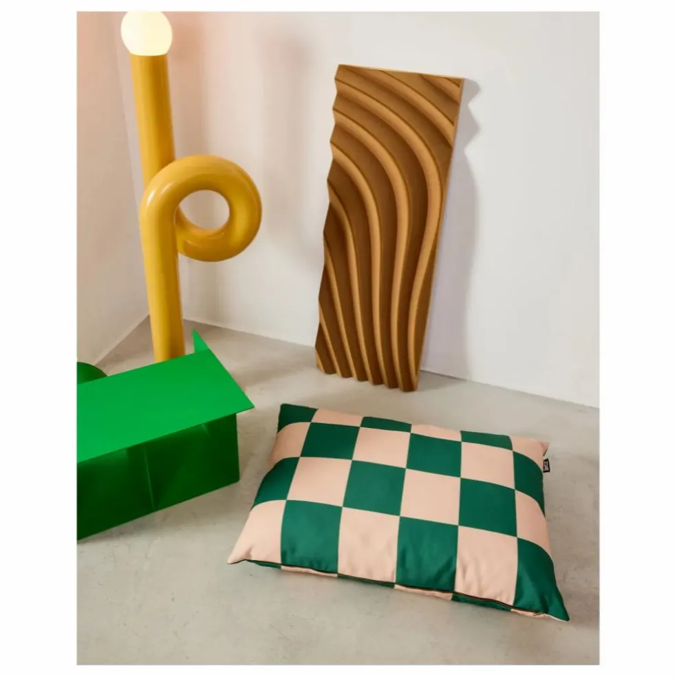 Matelas pour chien Checkered | Vert