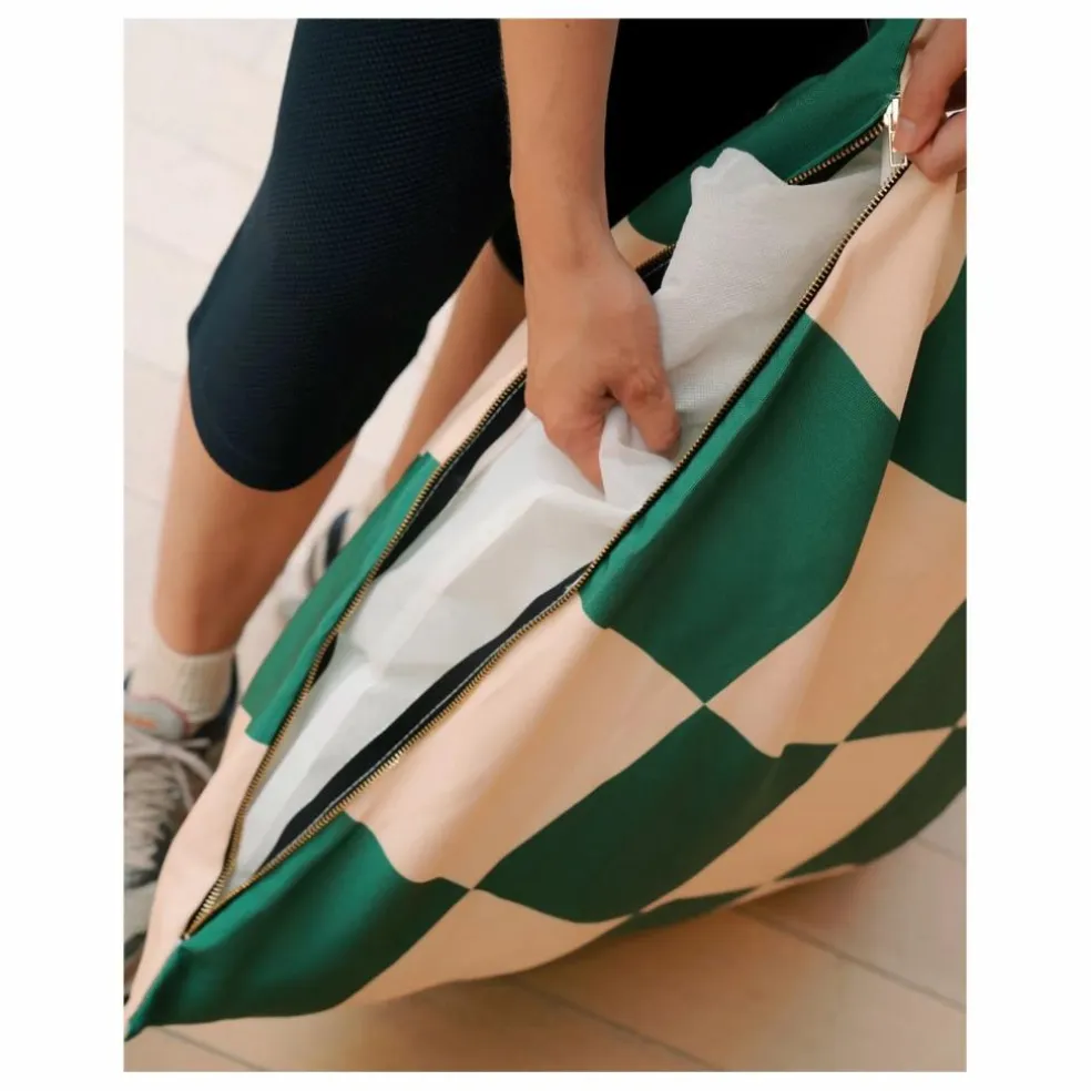Matelas pour chien Checkered | Vert