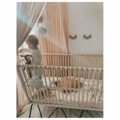 Matelas pour lit bébé Frederick en coton bio | Blanc