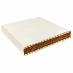 Matelas pour lit bébé Paul en coton bio | Blanc