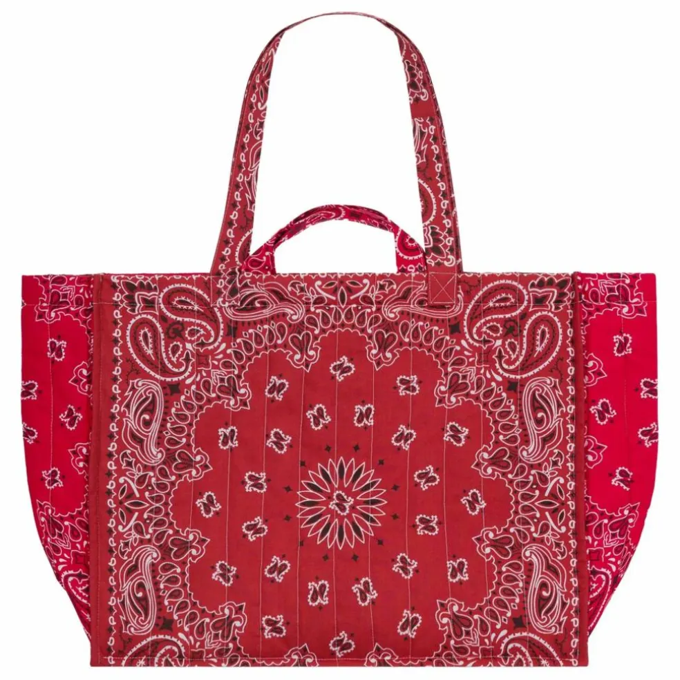 Maxi Cabas Matelassé Love | Rouge