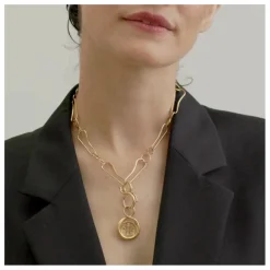 Médaille Astre Balance | Doré