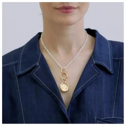 Médaille Astre Balance | Doré