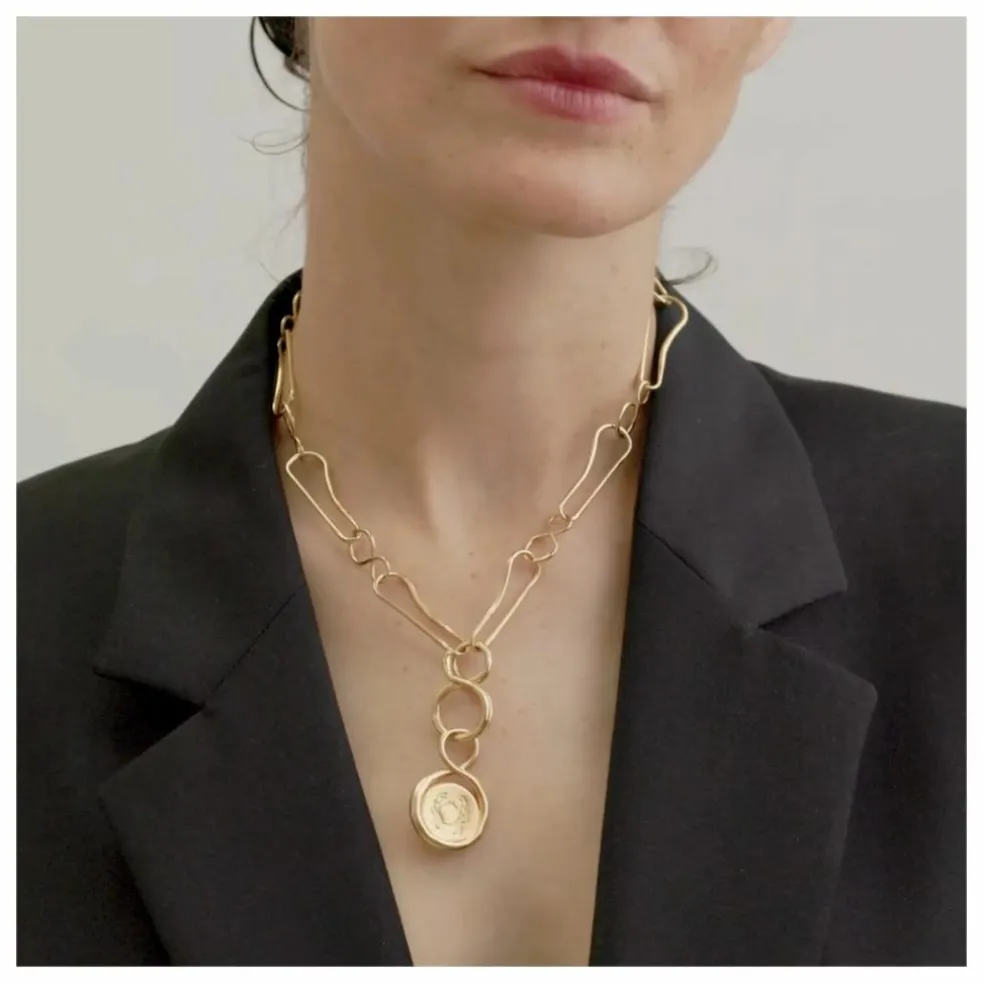 Médaille Astre Cancer | Doré
