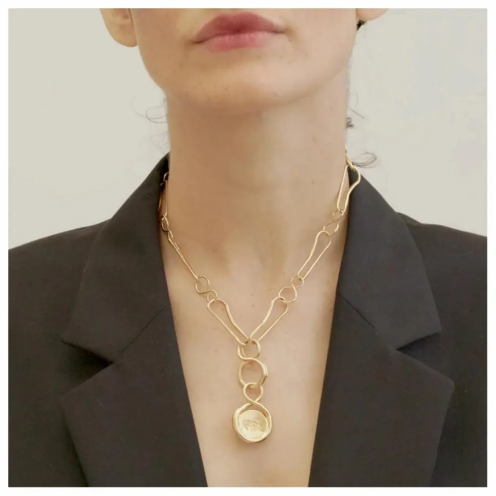 Médaille Astre Capricorne | Doré