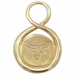 Médaille Astre Taureau | Doré