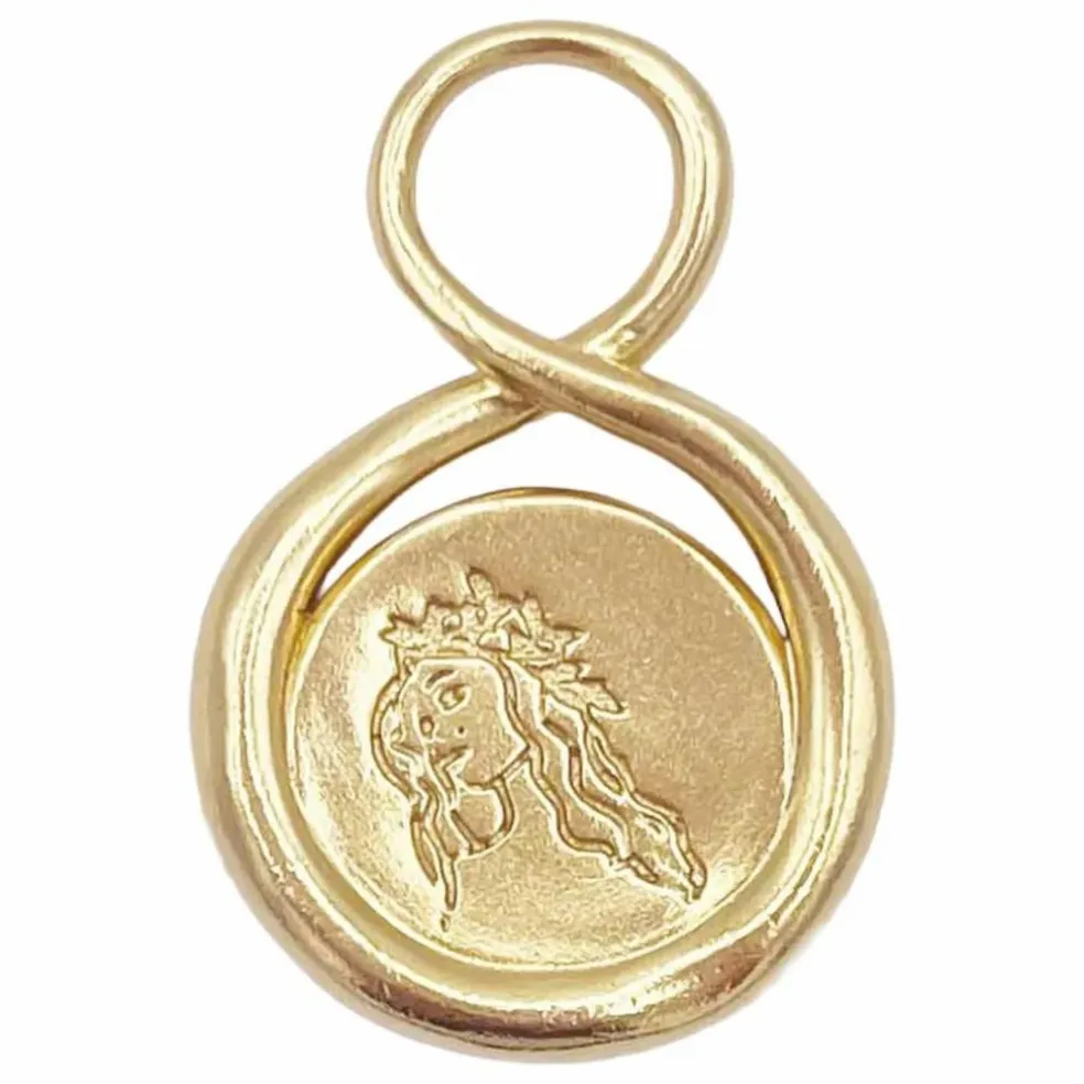 Médaille Astre Vierge | Doré