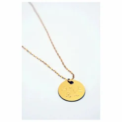 Médaille Big Love | Doré