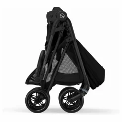 Melio Carbon - Poussette Ultra Compacte | Noir