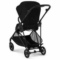Melio Carbon - Poussette Ultra Compacte | Noir