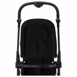Melio Carbon - Poussette Ultra Compacte | Noir