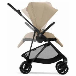 Melio Carbon - Poussette Ultra Compacte | Beige