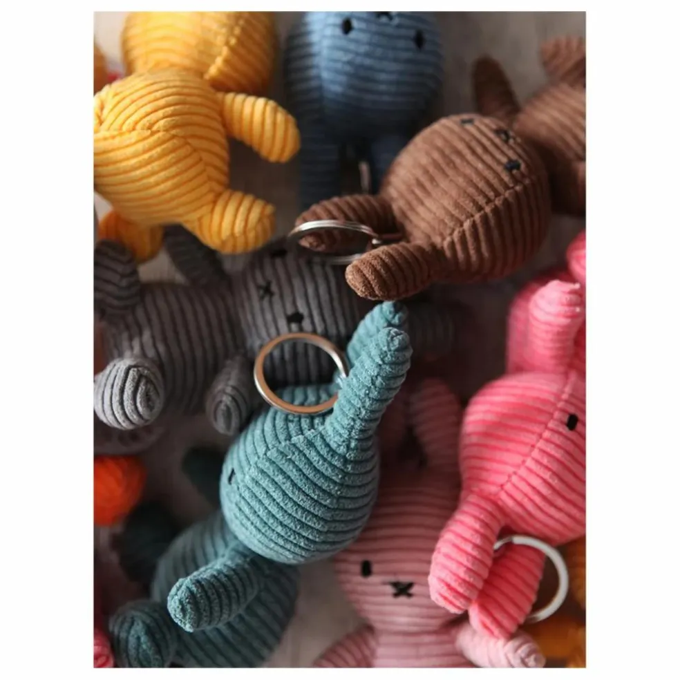 MIFFY - Charms Miffy en velours côtelé | Rose