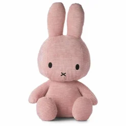 MIFFY - Peluche Miffy en velours côtelé | Rose