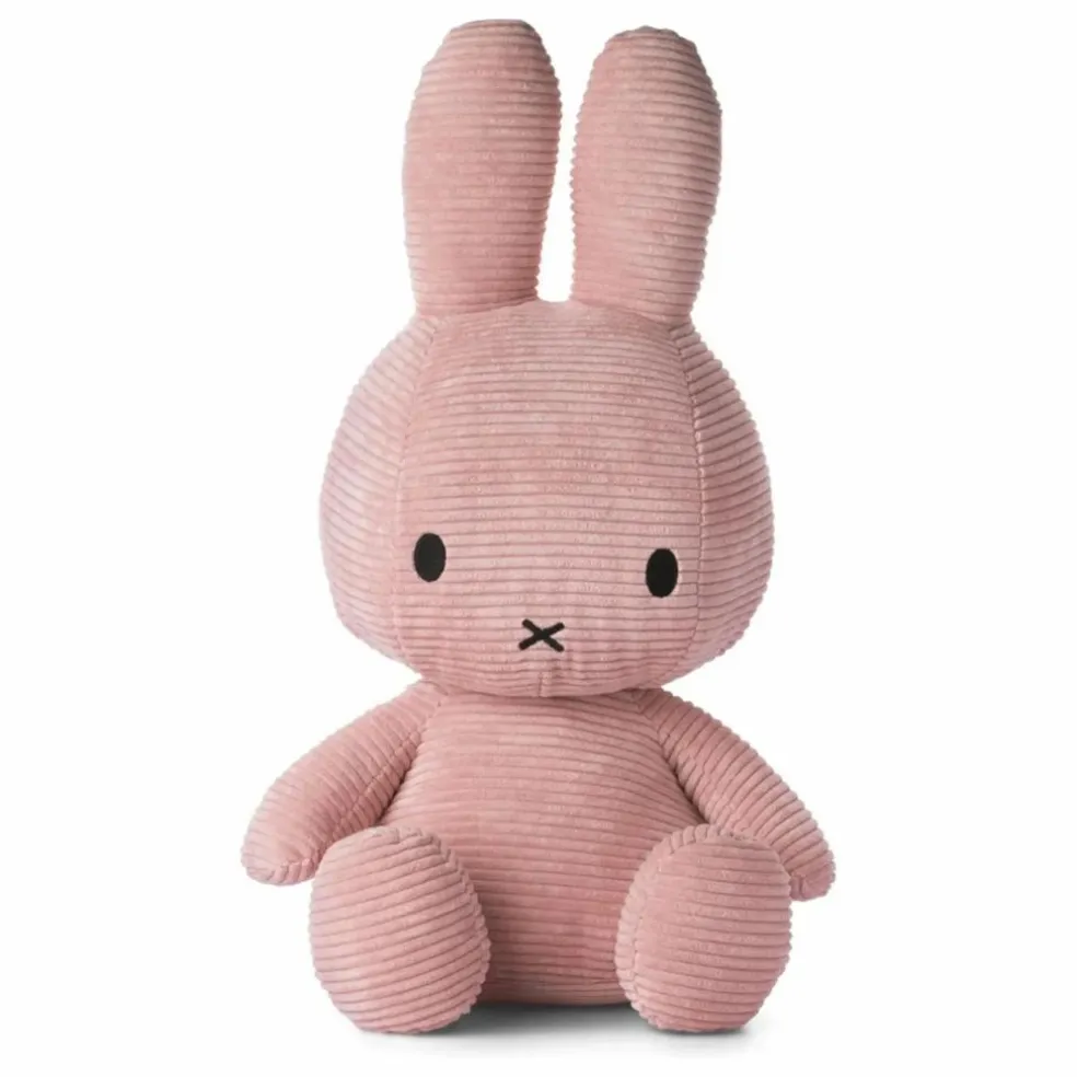 MIFFY - Peluche Miffy en velours côtelé | Rose