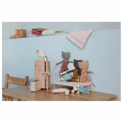 Mini armoire en bois | Rose
