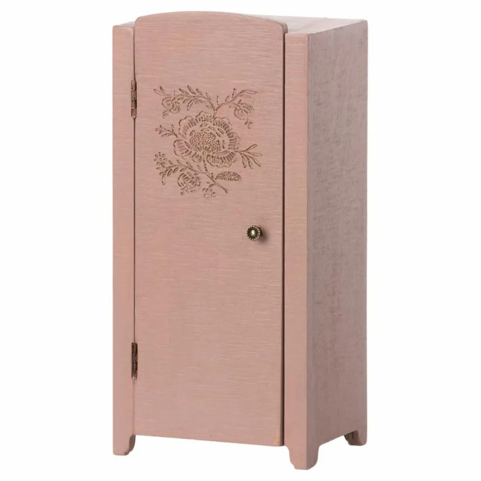 Mini armoire en bois | Rose