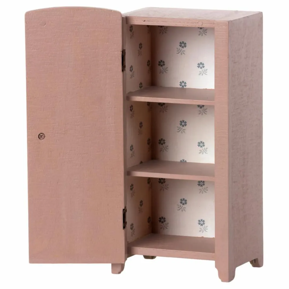 Mini armoire en bois | Rose