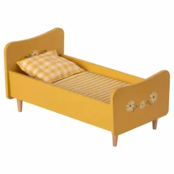 Mini lit en bois | Jaune