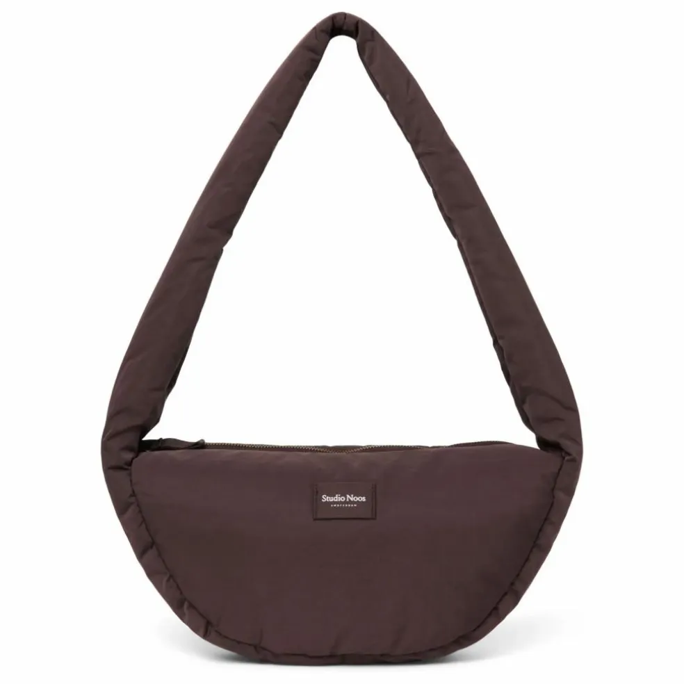 Mini sac bandoulière Puffy | Marron