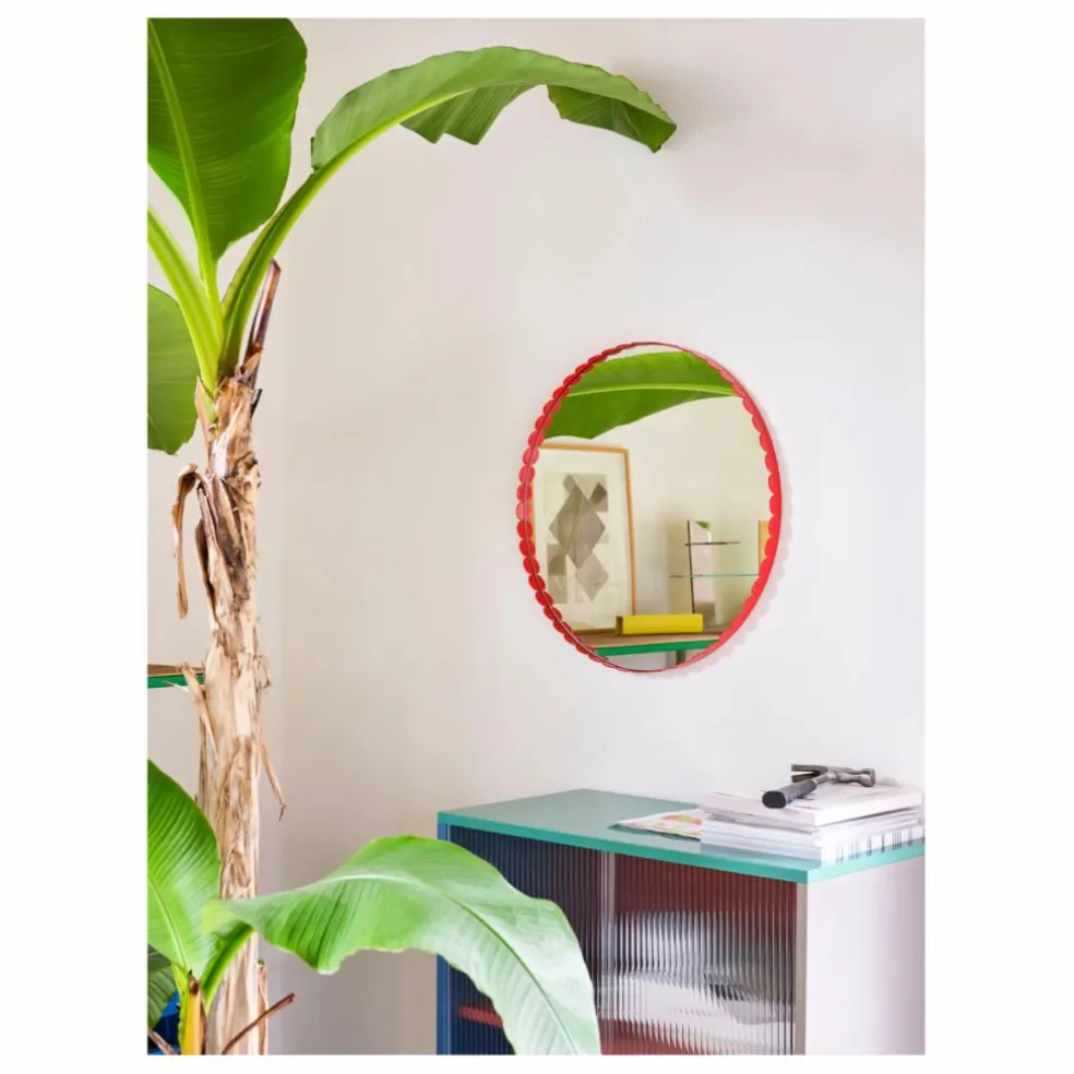 Miroir Arcs - Muller Van Severen | Rouge