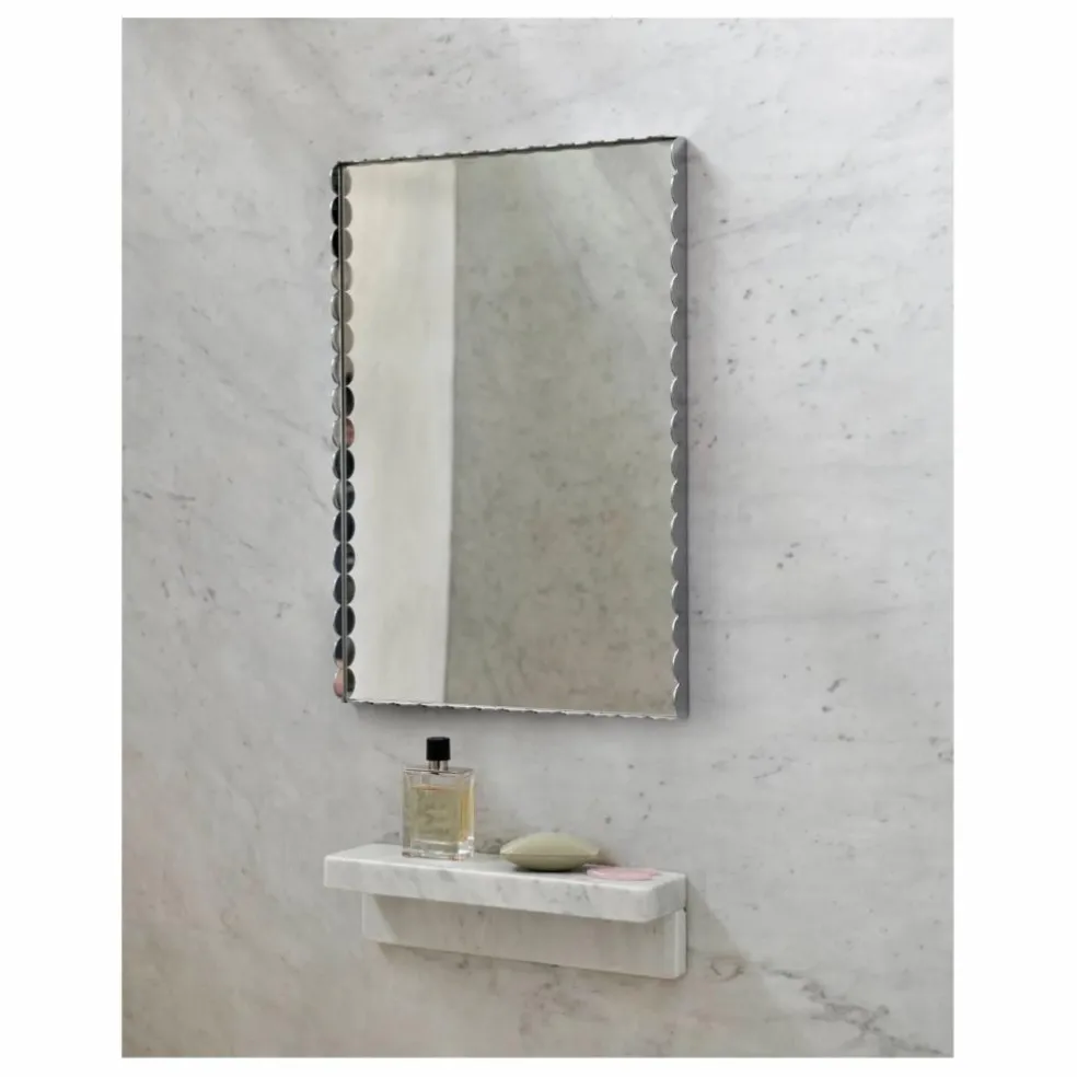 Miroir Arcs - Muller Van Severen | Gris métal