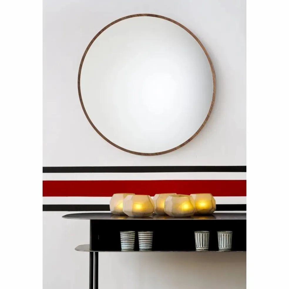 Miroir Bulle | Chêne noir