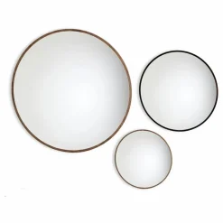 Miroir Bulle | Chêne noir