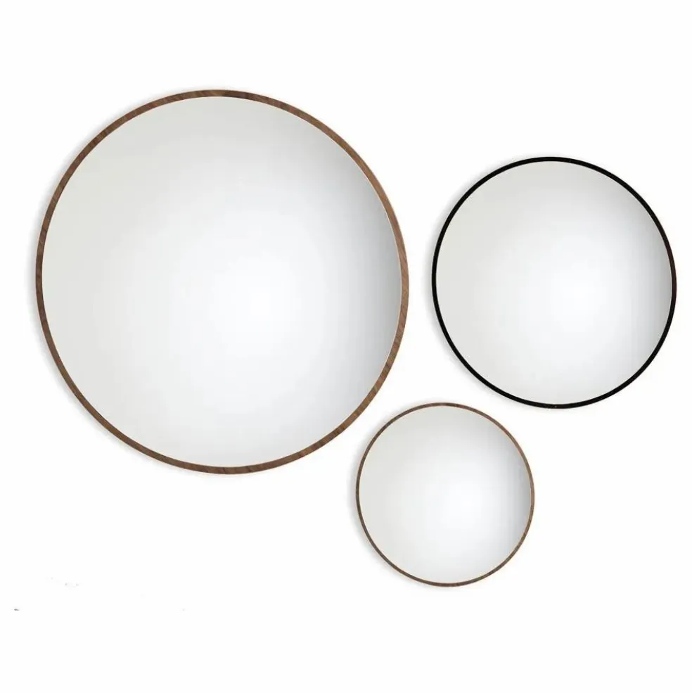 Miroir Bulle | Chêne noir