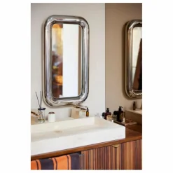Miroir chromé Chubby | Chromé