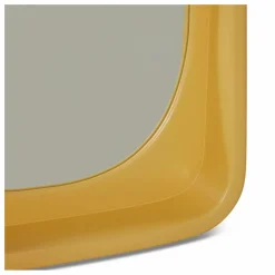 Miroir Curve | Jaune moutarde