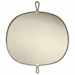 Miroir en inox brossé Arpège | Inox