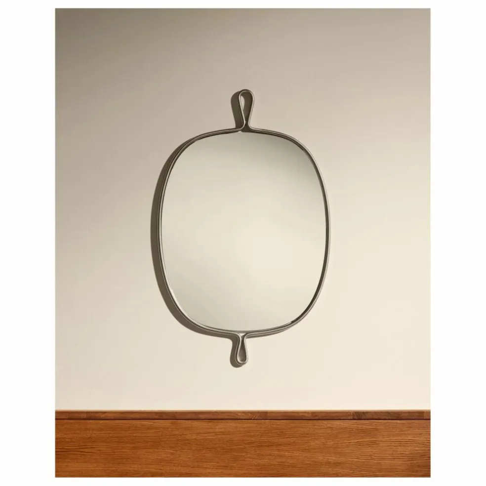 Miroir en inox brossé Arpège | Inox