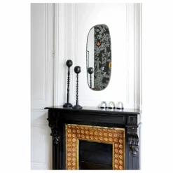 Miroir extra plat biseauté - forme aléatoire rectangulaire 35x83 cm