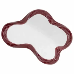 Miroir mural Violeta | Rouge cerise