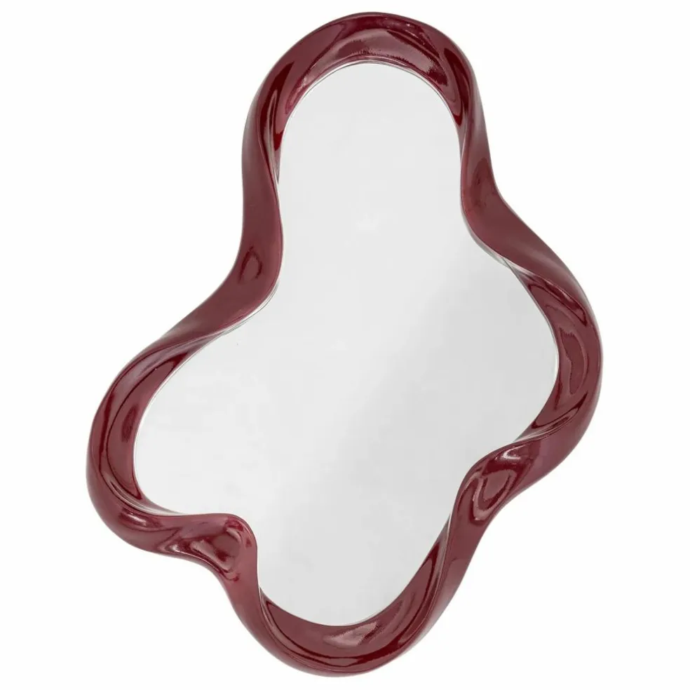 Miroir mural Violeta | Rouge cerise