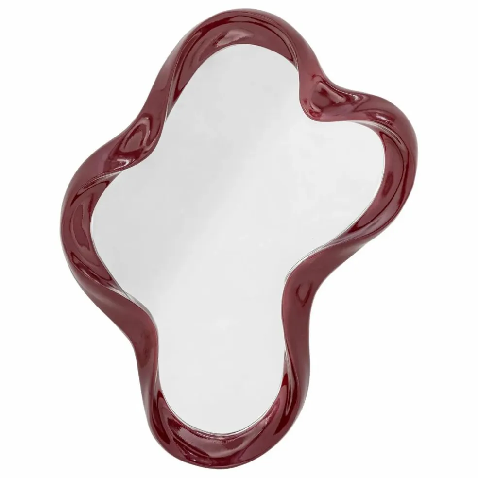 Miroir mural Violeta | Rouge cerise