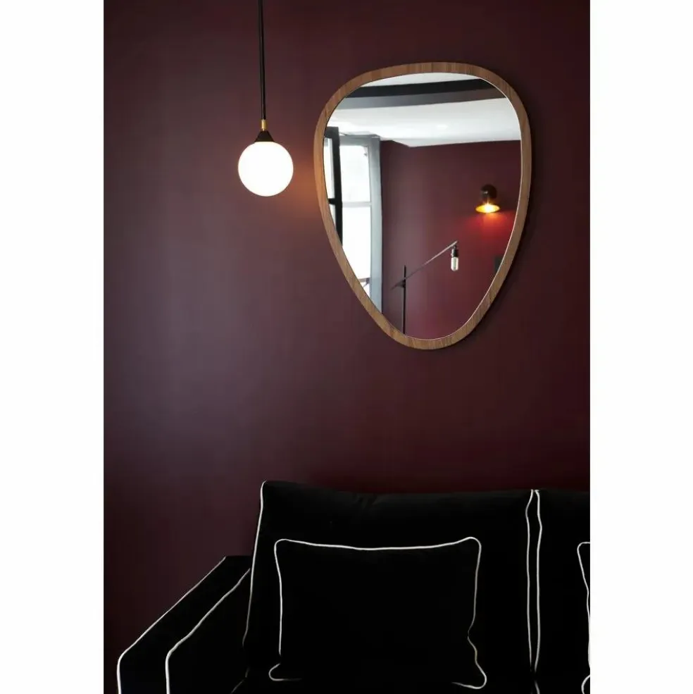 Miroir Ovo | Chêne noir