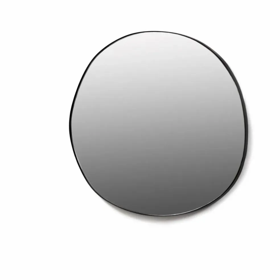 Miroir rond | Noir