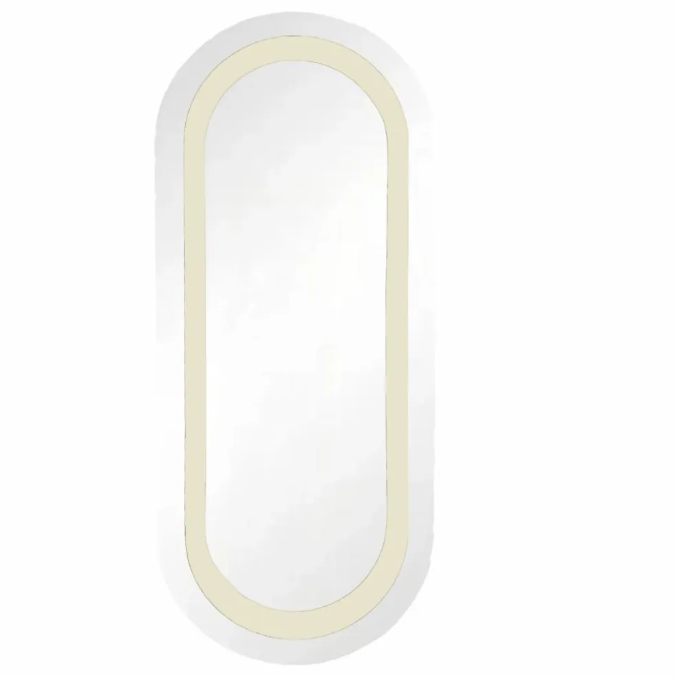 Miroir Victor en bois laqué | Crème