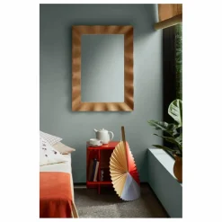 Miroir Wavy en hêtre | Hêtre