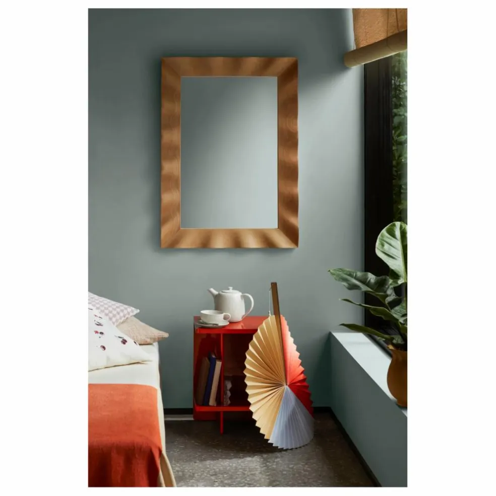 Miroir Wavy en hêtre | Hêtre