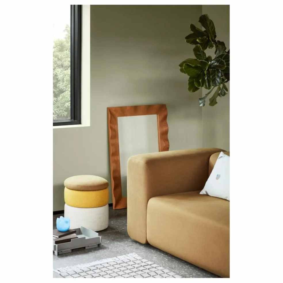 Miroir Wavy en hêtre | Hêtre