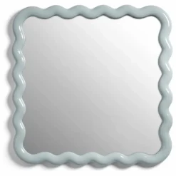 Miroir Zigzag | Bleu Clair