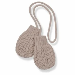 Mitaines Tricot Demi | Rose pâle
