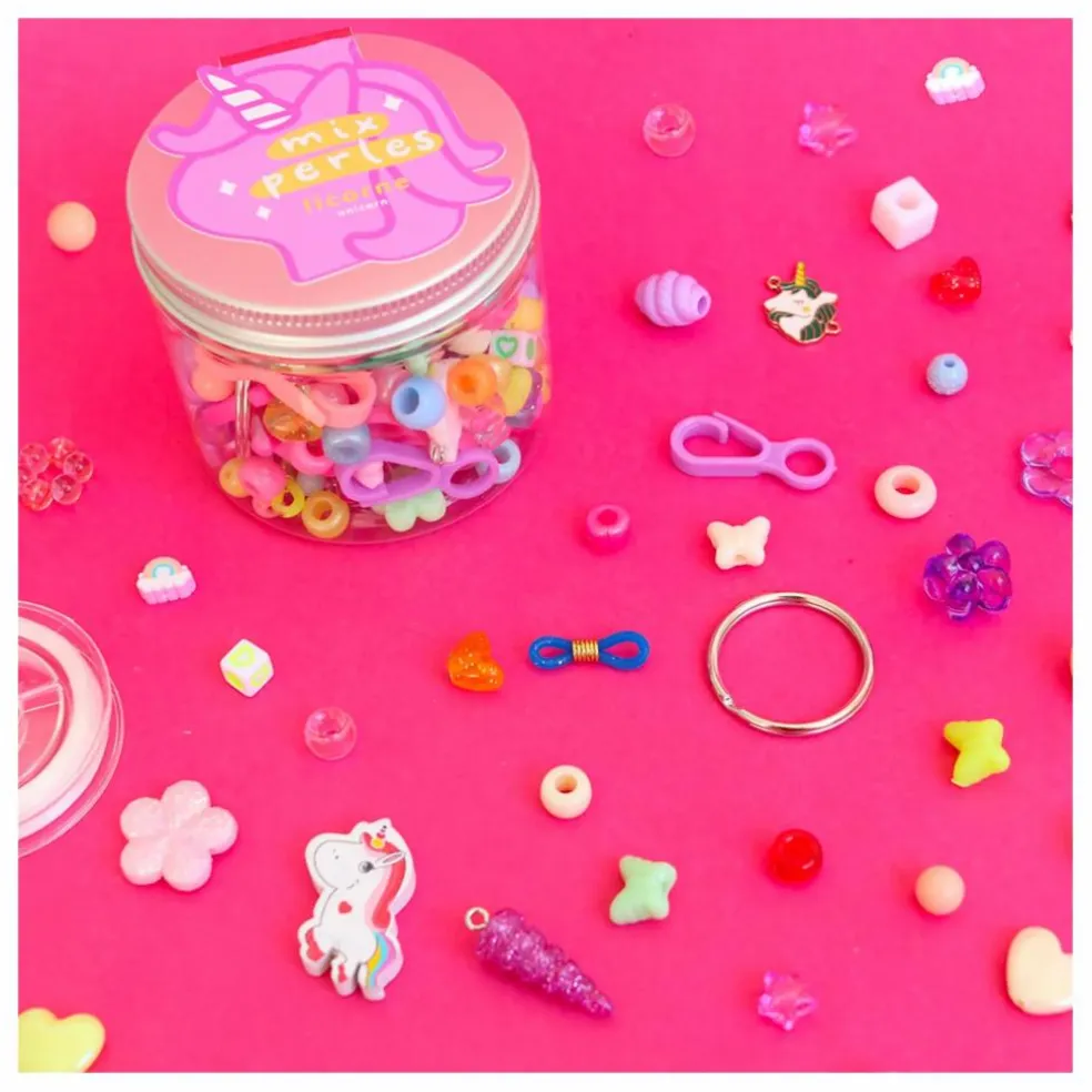 Mix de perles - Licorne