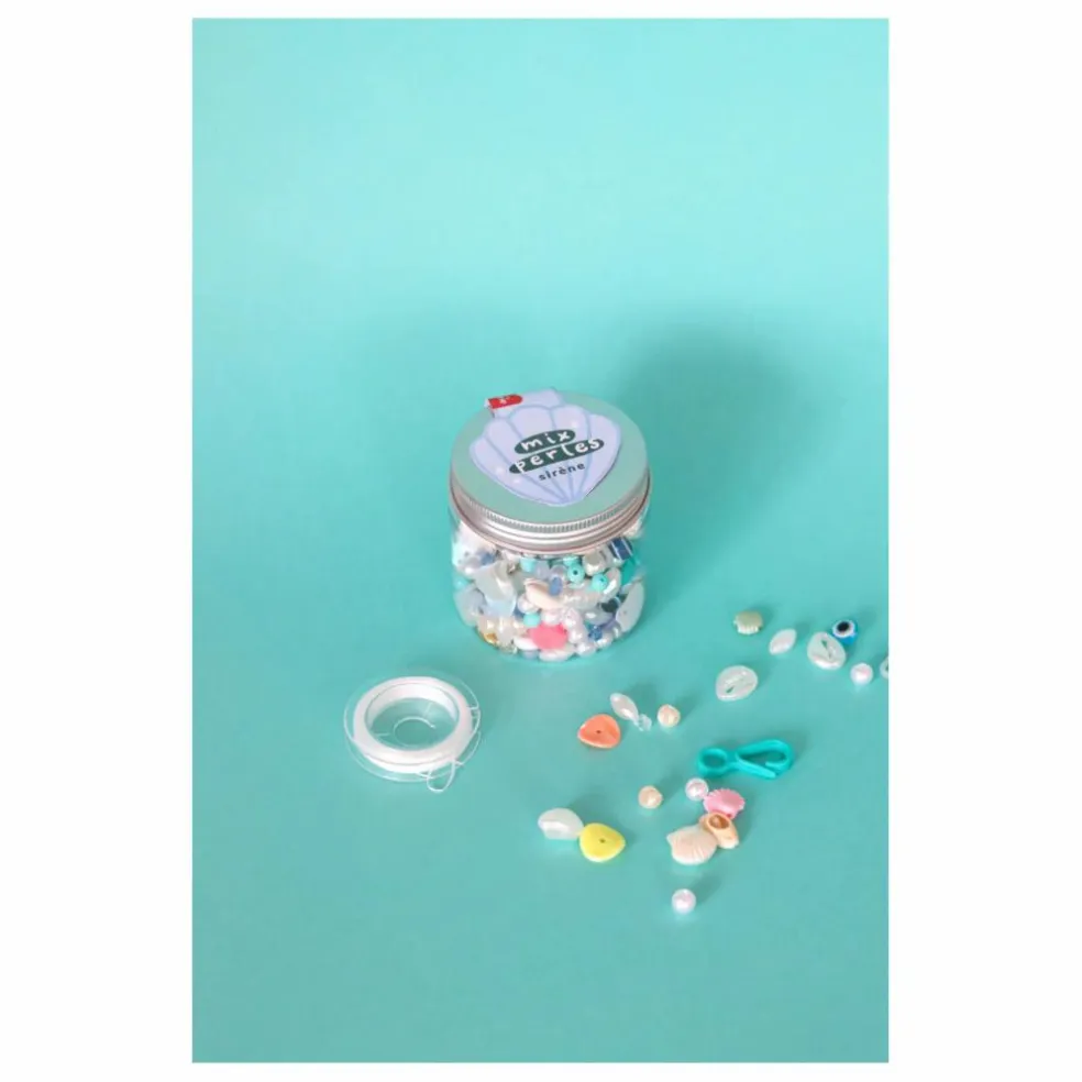 Mix de perles - Sirène